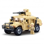 set di costruzione Sluban Army hummer fuoristrada da combattimento