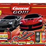 pista elettrica Carrera GO Ferrari Supercar Power 5,3 m con controller wireless
