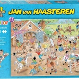 Puzzle JUMBO Jan van Haasteren Junior: scuola di equitazione, 360 pezzi