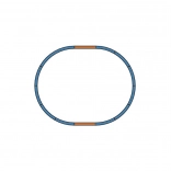 Set di binari Piko A – ovale base H0