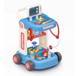 Carrello medico con accessori