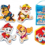 Puzzle in schiuma per il bagnetto PAW PATROL in bustina (18 mesi+)