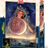 Puzzle luminoso Dea della Luna 1000 pezzi