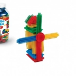 Blocchi creativi ricci nella custodia di plastica con 110 pezzi