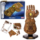 Puzzle 4D Build MARVEL Infinity Gauntlet modello 3D da assemblare 49 cm
