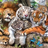 Puzzle Grandi felini 200 pezzi