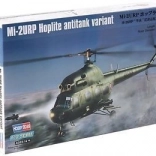 Modello in plastica dell'elicottero Mi-2 Hoplite – versione anticarro