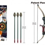 Set di tiro con l’arco per bambini con frecce a ventosa