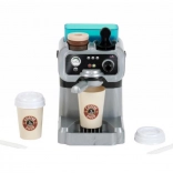 Set da barista con macchina espresso per bambini