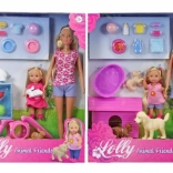 Steffi e Evi con gli animaletti