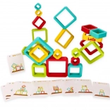 Lelin puzzle geometrico bilanciato per bambini