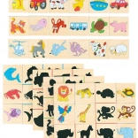 Puzzle in legno Trova l'ombra
