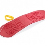 Snowboard in plastica per bambini 70 cm rosso