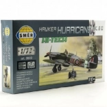 Modello di aereo Hawker Hurricane MK.II HI TECH 1:72