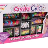 Set di braccialetti colorati Crystal