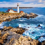 Puzzle 500 pezzi Alba su Cape Elizabeth, USA