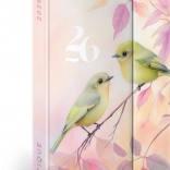 Agenda magnetica settimanale Uccelli 2026