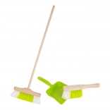 set di pulizia per bambini small foot con scopa, spazzolino e paletta