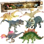 Set di dinosauri - figurine dipinte