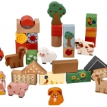Blocchi di legno - Avventure in fattoria