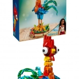 lego disney vaiana 2 heihei – figurina snodabile da esposizione