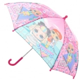 Ombrello pieghevole con motivo di bambole L.O.L.