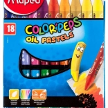 Pastelli ad olio triangolari Maped Color'Peps 18 pezzi
