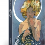 Agenda magnetica settimanale Alfons Mucha 2026