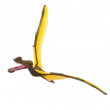 Figura del pterosauro preistorico Tropeognathus MOJO – medio
