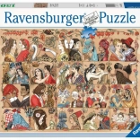 Puzzle Ravensburger Love Through the Ages 1500 pezzi