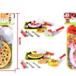 Set di alimenti di plastica – pizza e torta