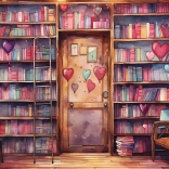 Puzzle biblioteca romantica 1000 pezzi