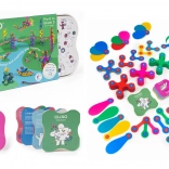 Clixo Classroom costruzione magnetica 100 pezzi