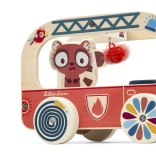 Lilliputiens camion dei pompieri in legno Leone Jack