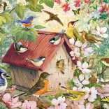 Puzzle COBBLE HILL Primavera in fiore 1000 pezzi