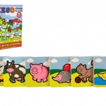 Memory in legno – i miei primi animaletti TEDDIES