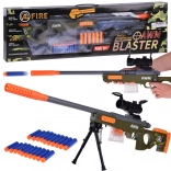 Grande fucile da cecchino in schiuma con ottica e caricatore