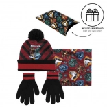 Set invernale Harry Potter – berretto, scaldacollo e guanti per bambini