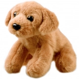 Cagnolino di peluche seduto 13 cm