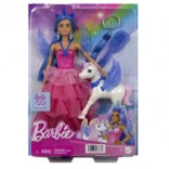 Barbie principessa Sapphire con unicorno alato – edizione anniversario 65 anni