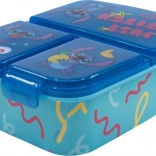 Porta pranzo con scomparti STOR Lilo & Stitch, blu