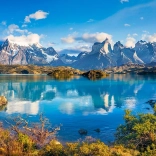 Puzzle 500 pezzi Montagne Torres Del Paine Patagonia Cile