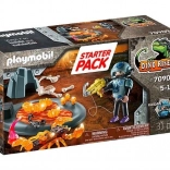 Playmobil Dino Rise Set di Avvio Combattimento con lo Scorpione di Fuoco