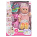 Bambolotto che fa pipì con suoni e accessori