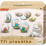 Sassolini con Storia Tre Porcellini