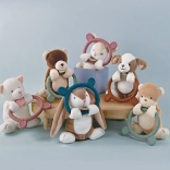 Giocattolo coccoloso in peluche con mordicchiatore