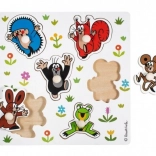 Puzzle ad incastro in legno TALPA – piccolo