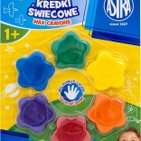 Astra Baby pastelli a cera a forma di stellina 6 pz