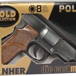 Pistola della polizia in metallo