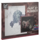 Pittura di diamanti fiore 40x50 cm